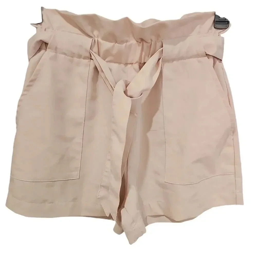 Streetwear Society Paperbag Shorts Pink Size M